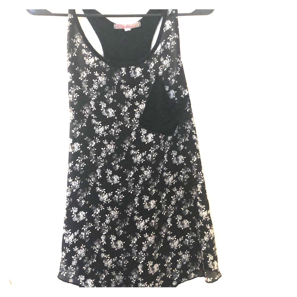 Floral tank top